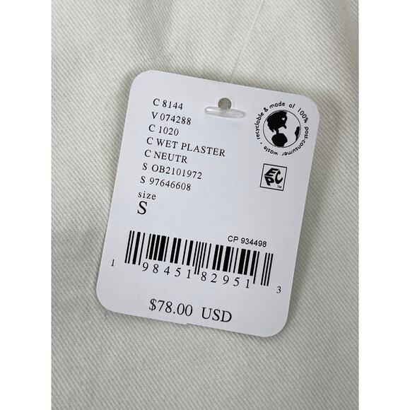 Free People Free-est Dean Romper in Neutral Wet Plaster Small Beachy Boho NWT - Picture 9 of 12